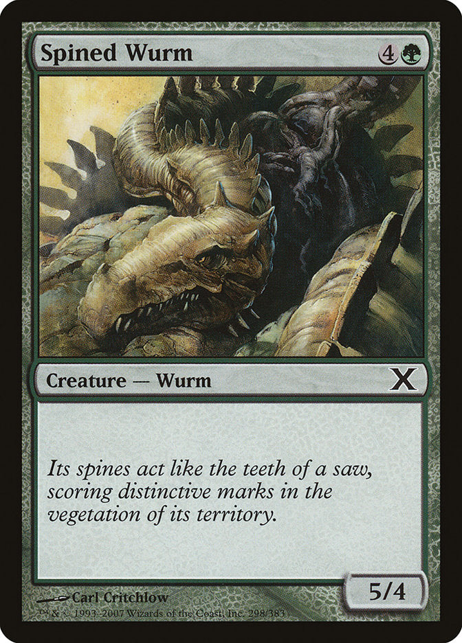Spined Wurm [Tenth Edition] | Exor Games Bridgewater
