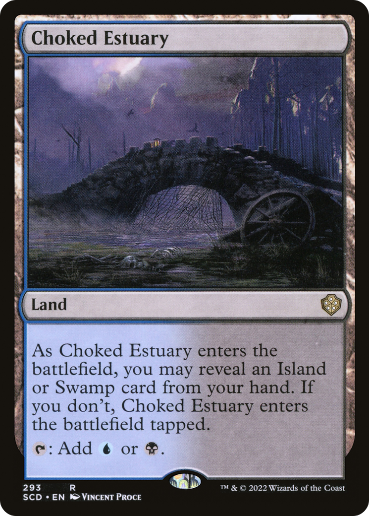 Choked Estuary [Starter Commander Decks] | Exor Games Bridgewater