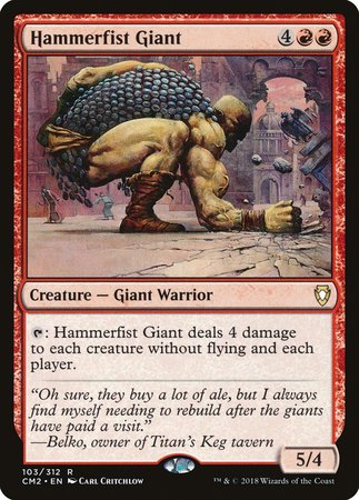 Hammerfist Giant [Commander Anthology Volume II] | Exor Games Bridgewater