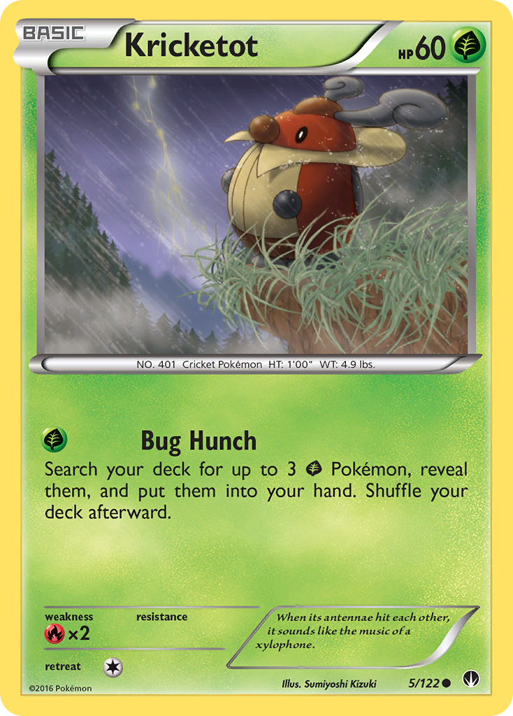 Kricketot (5/122) [XY: BREAKpoint] | Exor Games Bridgewater