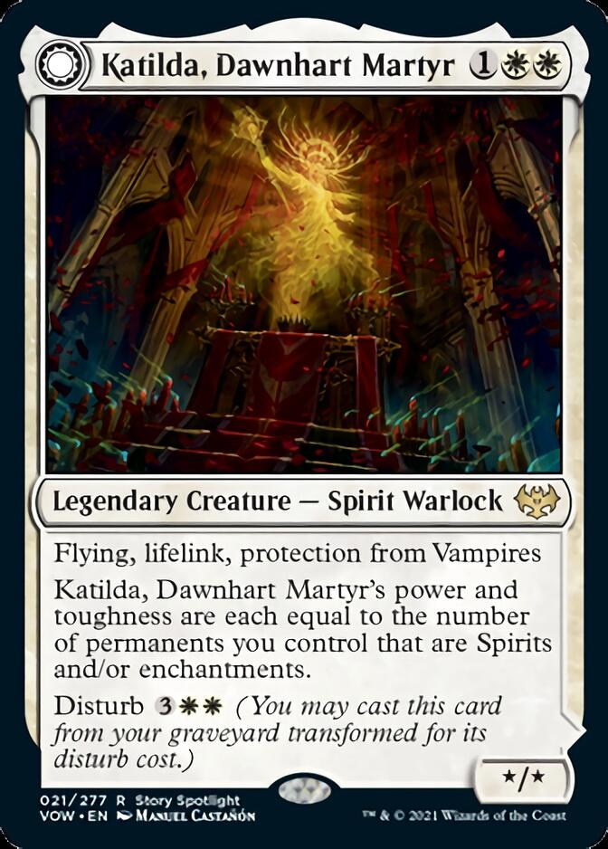 Katilda, Dawnhart Martyr // Katilda's Rising Dawn [Innistrad: Crimson Vow] | Exor Games Bridgewater