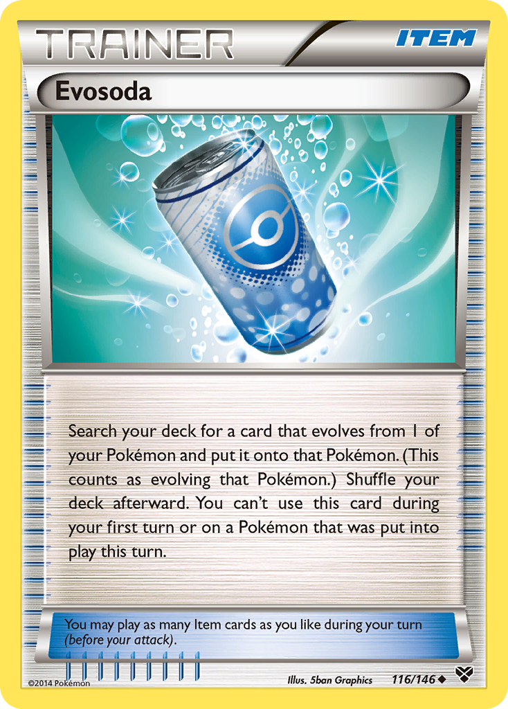 Evosoda (116/146) [XY: Base Set] | Exor Games Bridgewater