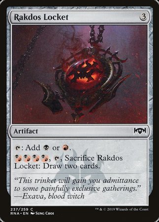 Rakdos Locket [Ravnica Allegiance] | Exor Games Bridgewater