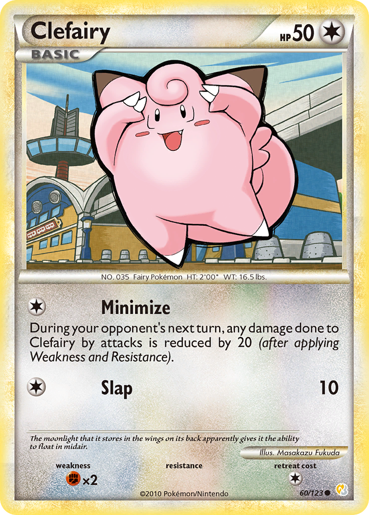 Clefairy (60/123) [HeartGold & SoulSilver: Base Set] | Exor Games Bridgewater