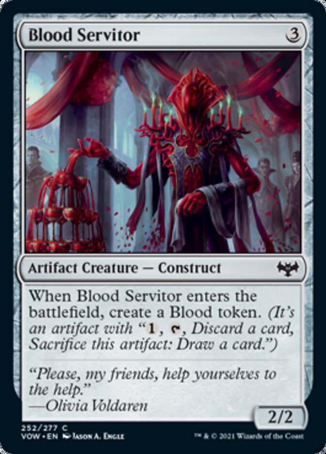 Blood Servitor [Innistrad: Crimson Vow] | Exor Games Bridgewater