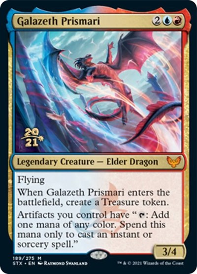 Galazeth Prismari [Strixhaven: School of Mages Prerelease Promos] | Exor Games Bridgewater