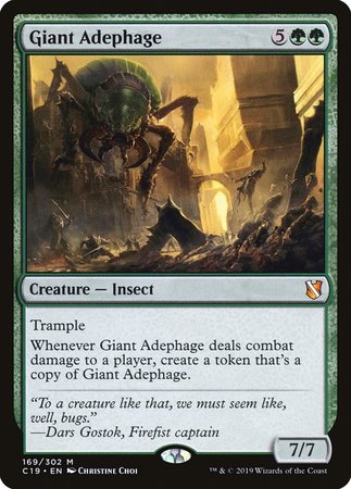 Giant Adephage [Commander 2019] | Exor Games Bridgewater
