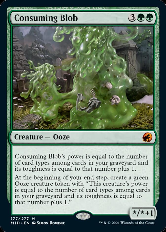 Consuming Blob [Innistrad: Midnight Hunt] | Exor Games Bridgewater