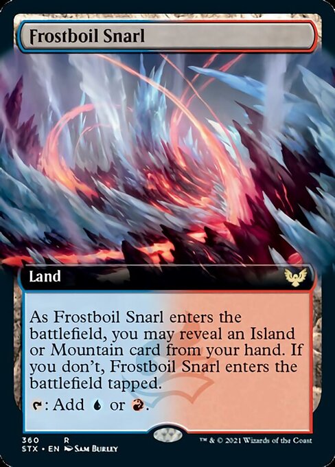 Frostboil Snarl (Extended) [Strixhaven: School of Mages] | Exor Games Bridgewater