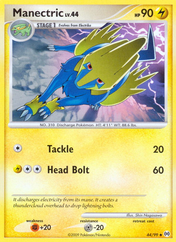 Manectric (44/99) [Platinum: Arceus] | Exor Games Bridgewater