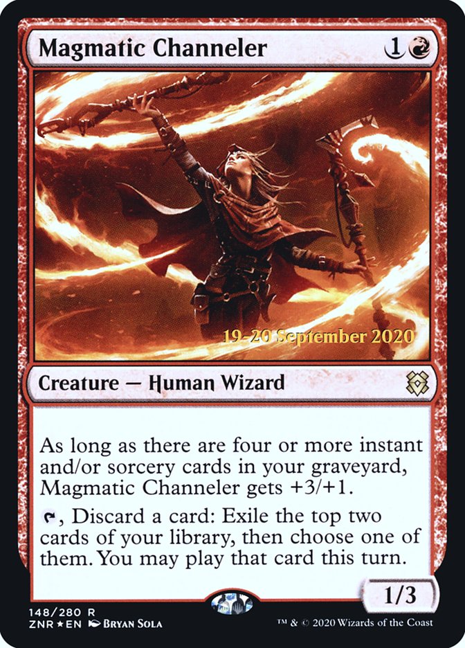 Magmatic Channeler  [Zendikar Rising Prerelease Promos] | Exor Games Bridgewater