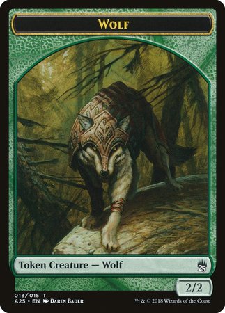 Wolf Token (013) [Masters 25 Tokens] | Exor Games Bridgewater