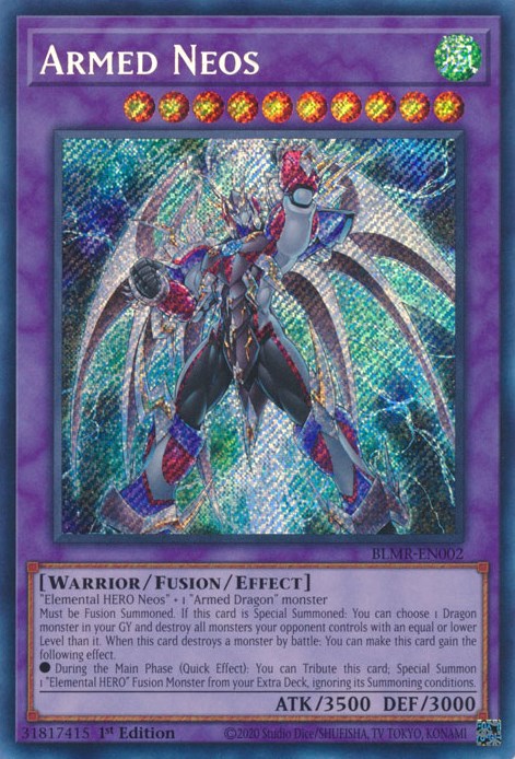 Armed Neos [BLMR-EN002] Secret Rare | Exor Games Bridgewater