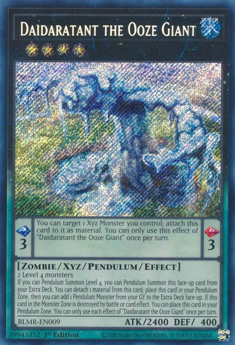 Daidaratant the Ooze Giant [BLMR-EN009] Secret Rare | Exor Games Bridgewater