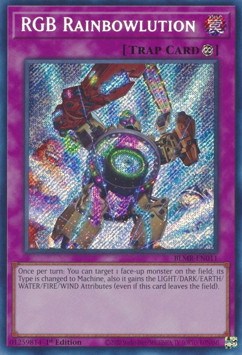 RGB Rainbowlution [BLMR-EN011] Secret Rare | Exor Games Bridgewater