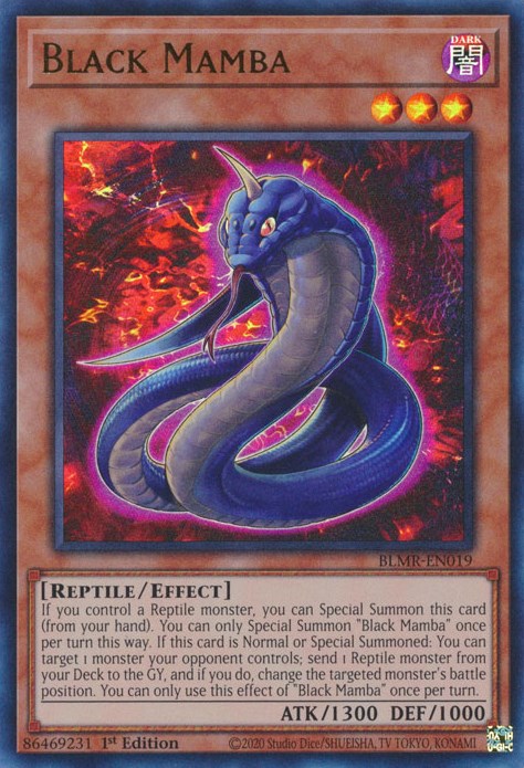 Black Mamba [BLMR-EN019] Ultra Rare | Exor Games Bridgewater