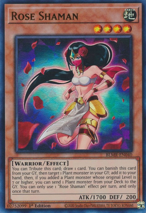 Rose Shaman [BLMR-EN040] Ultra Rare | Exor Games Bridgewater