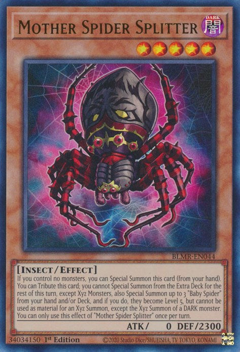 Mother Spider Splitter [BLMR-EN044] Ultra Rare | Exor Games Bridgewater