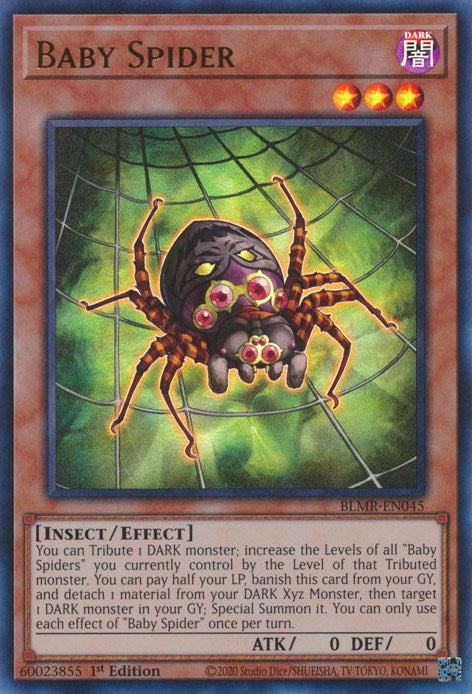 Baby Spider [BLMR-EN045] Ultra Rare | Exor Games Bridgewater