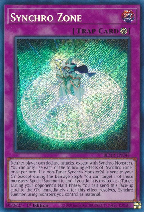 Synchro Zone [BLMR-EN048] Secret Rare | Exor Games Bridgewater