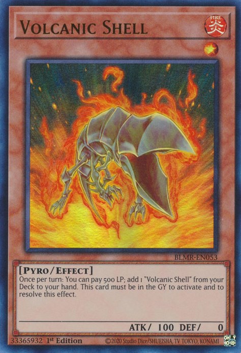 Volcanic Shell [BLMR-EN053] Ultra Rare | Exor Games Bridgewater