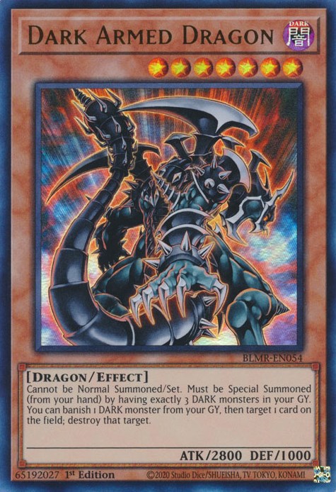 Dark Armed Dragon [BLMR-EN054] Ultra Rare | Exor Games Bridgewater