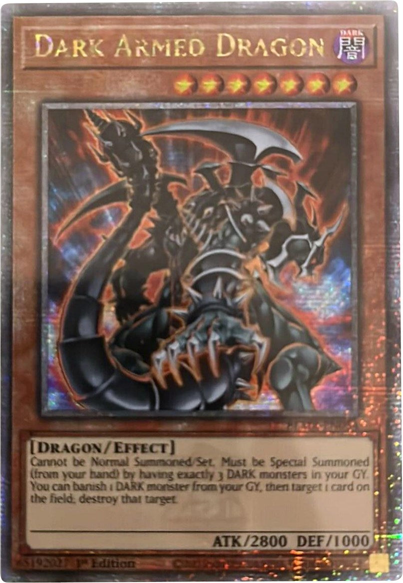 Dark Armed Dragon [BLMR-EN054] Quarter Century Secret Rare | Exor Games Bridgewater