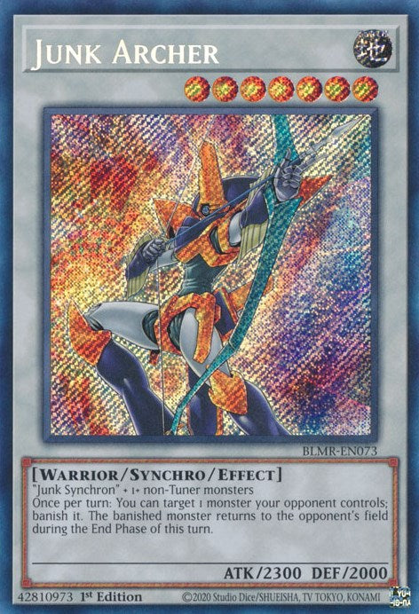 Junk Archer [BLMR-EN073] Secret Rare | Exor Games Bridgewater