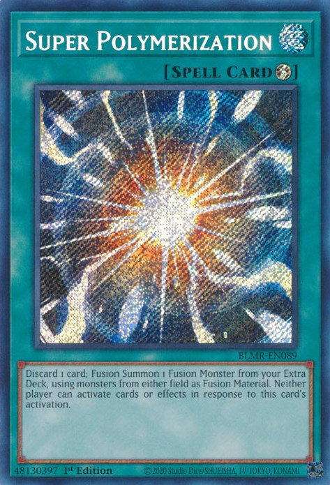 Super Polymerization [BLMR-EN089] Secret Rare | Exor Games Bridgewater