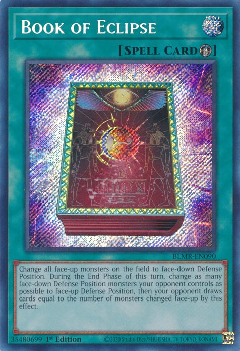 Book of Eclipse [BLMR-EN090] Secret Rare | Exor Games Bridgewater