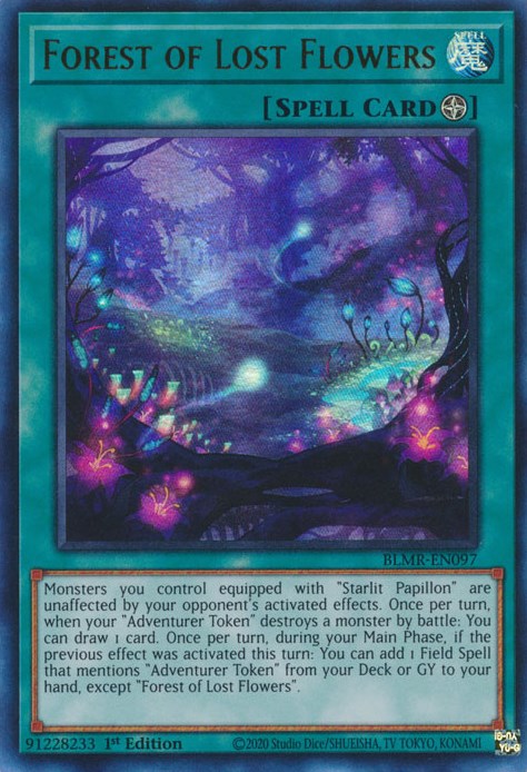 Forest of Lost Flowers [BLMR-EN097] Ultra Rare | Exor Games Bridgewater