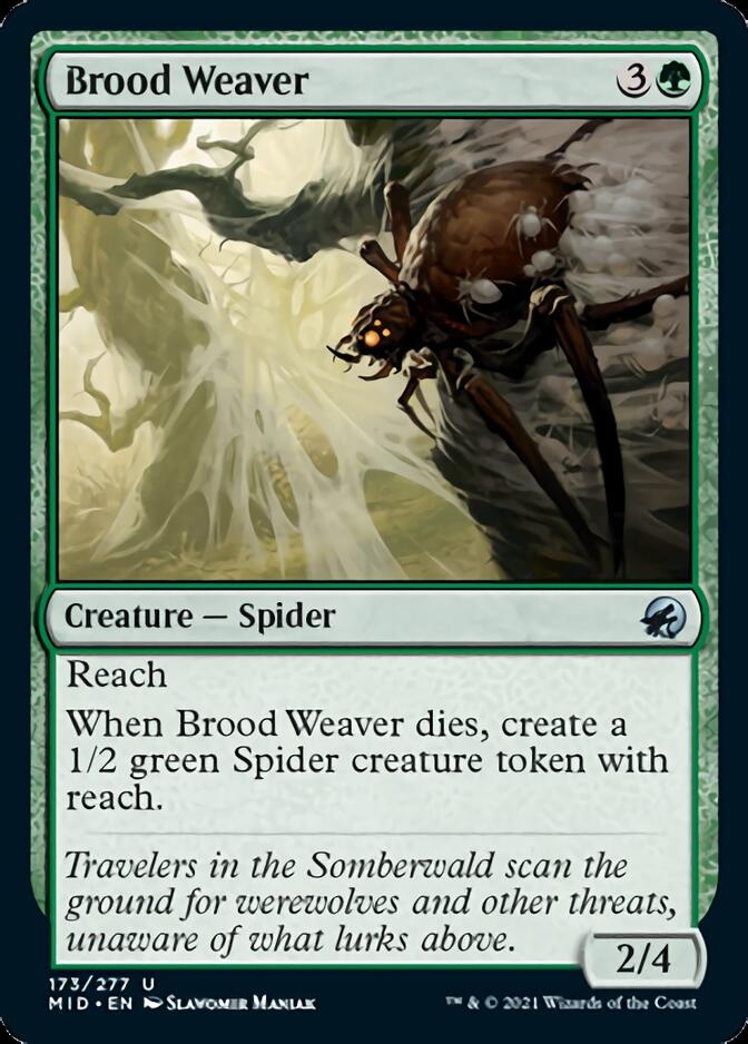 Brood Weaver [Innistrad: Midnight Hunt] | Exor Games Bridgewater