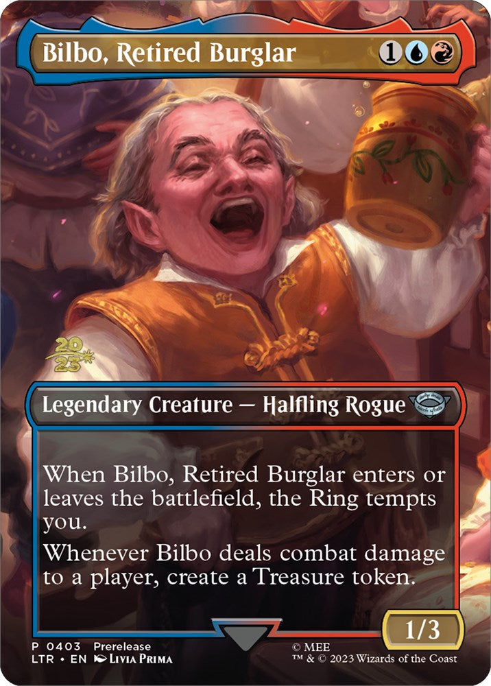 Bilbo, Retired Burglar [The Lord of the Rings: Tales of Middle-Earth Prerelease Promos] | Exor Games Bridgewater