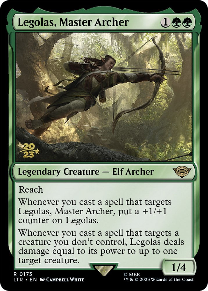 Legolas, Master Archer [The Lord of the Rings: Tales of Middle-Earth Prerelease Promos] | Exor Games Bridgewater