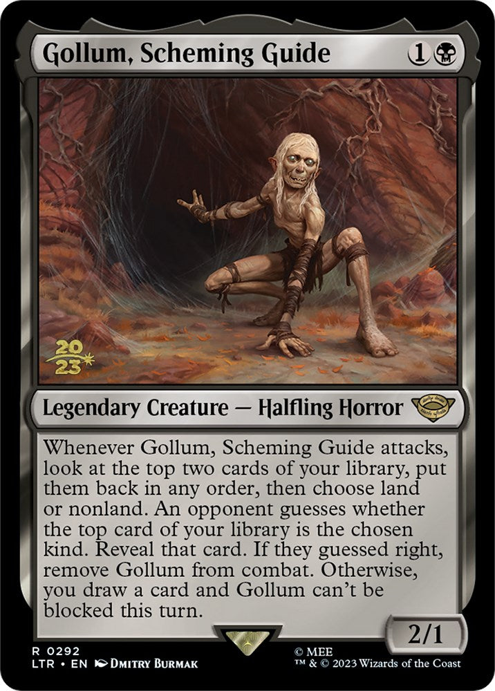 Gollum, Scheming Guide [The Lord of the Rings: Tales of Middle-Earth Prerelease Promos] | Exor Games Bridgewater