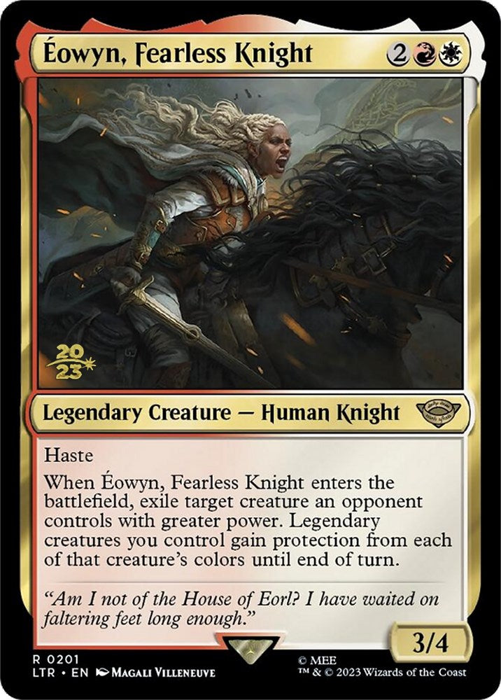 Eowyn, Fearless Knight [The Lord of the Rings: Tales of Middle-Earth Prerelease Promos] | Exor Games Bridgewater