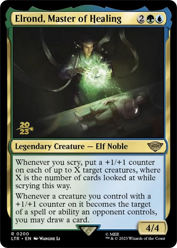 Elrond, Master of Healing [The Lord of the Rings: Tales of Middle-Earth Prerelease Promos] | Exor Games Bridgewater