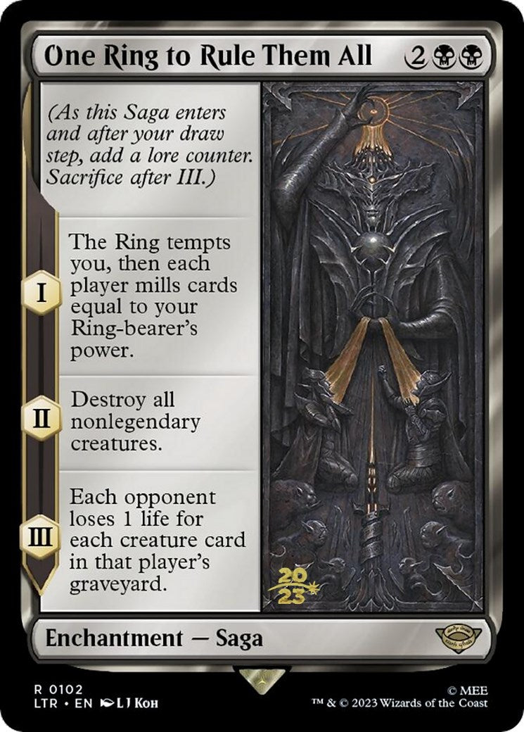 One Ring to Rule Them All [The Lord of the Rings: Tales of Middle-Earth Prerelease Promos] | Exor Games Bridgewater