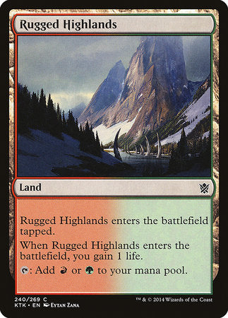 Rugged Highlands [Khans of Tarkir] | Exor Games Bridgewater