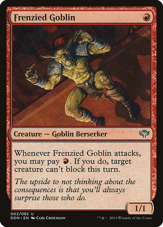 Frenzied Goblin [Duel Decks: Speed vs. Cunning] | Exor Games Bridgewater