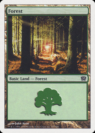 Forest (347) [Ninth Edition] | Exor Games Bridgewater