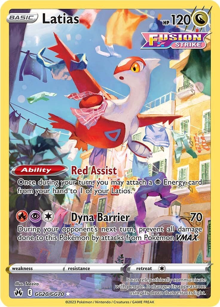 Latias (GG20/GG70) [Sword & Shield: Crown Zenith] | Exor Games Bridgewater