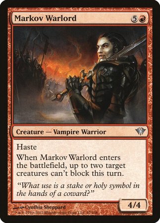 Markov Warlord [Dark Ascension] | Exor Games Bridgewater