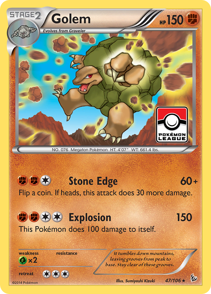Golem (47/106) [XY: Flashfire] | Exor Games Bridgewater
