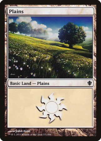 Plains (337) [Commander 2013] | Exor Games Bridgewater