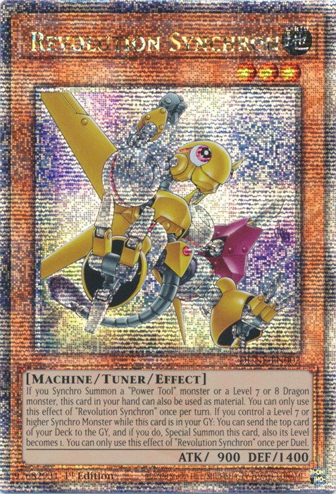 Revolution Synchron [DUNE-EN002] Quarter Century Secret Rare | Exor Games Bridgewater