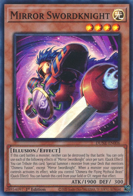 Mirror Swordknight [DUNE-EN006] Super Rare | Exor Games Bridgewater