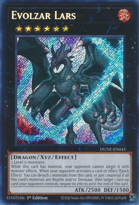 Evolzar Lars [DUNE-EN043] Secret Rare | Exor Games Bridgewater