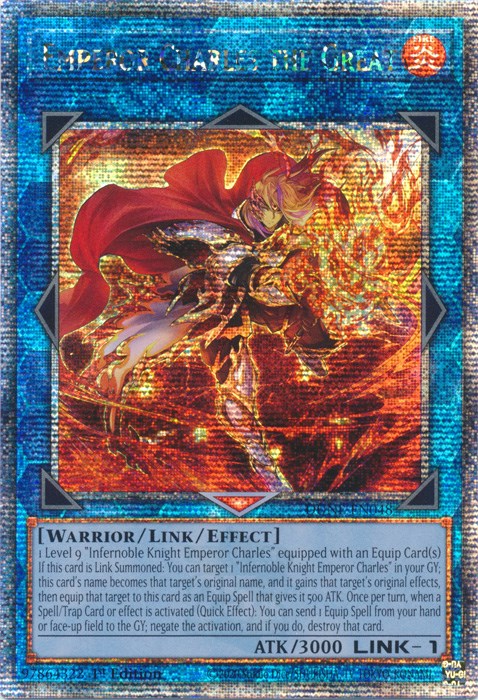 Emperor Charles the Great [DUNE-EN048] Quarter Century Secret Rare | Exor Games Bridgewater