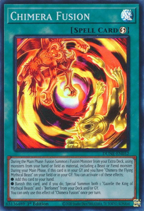 Chimera Fusion [DUNE-EN052] Super Rare | Exor Games Bridgewater